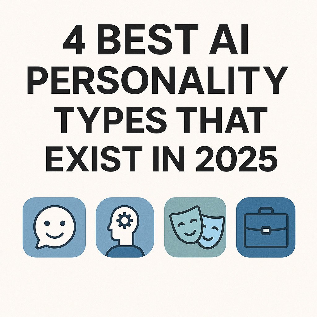 Featured image for article: 4 Best AI Personality Types That Exist in 2025