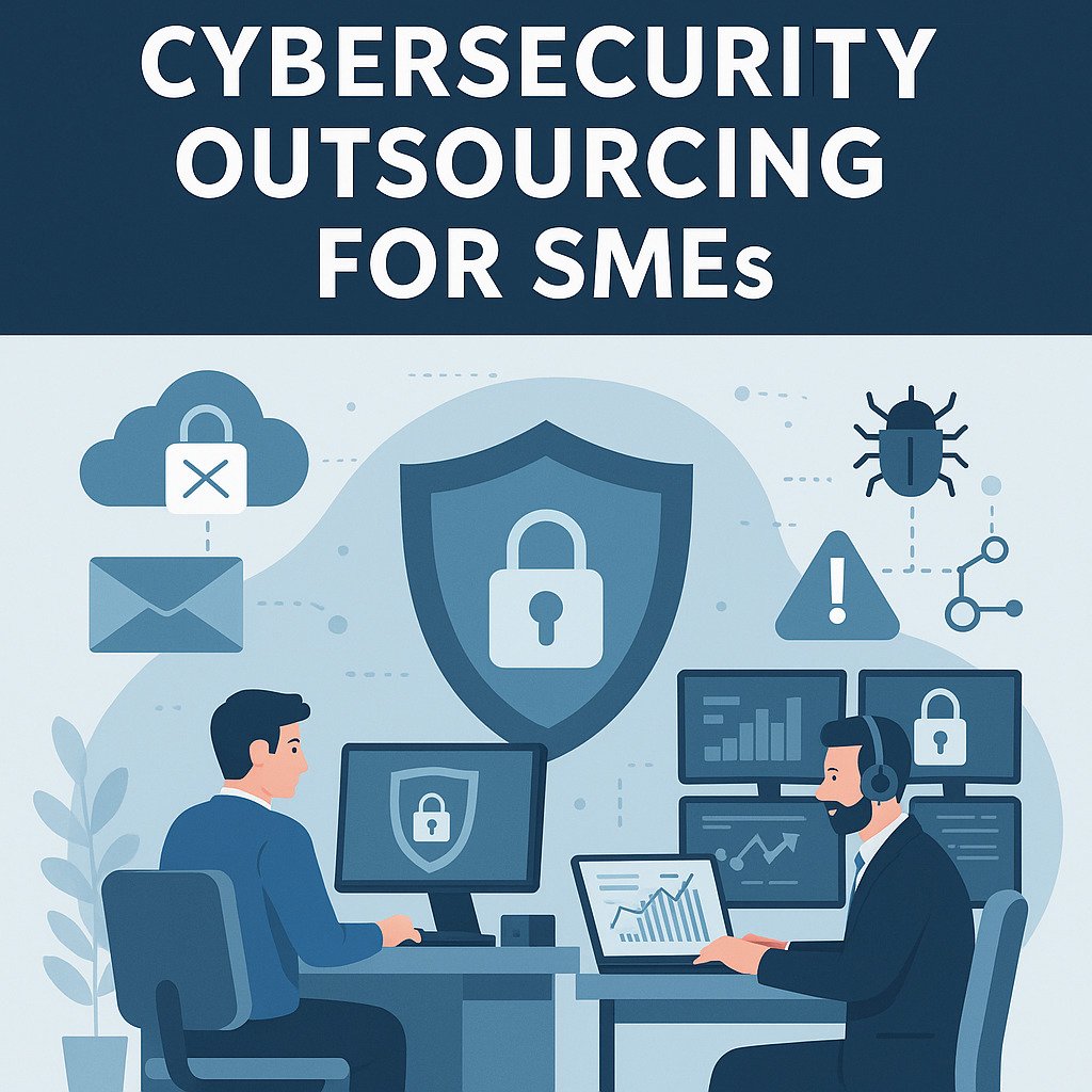 Featured image for article: Cybersecurity Outsourcing für KMU: Ein praktischer Leitfaden