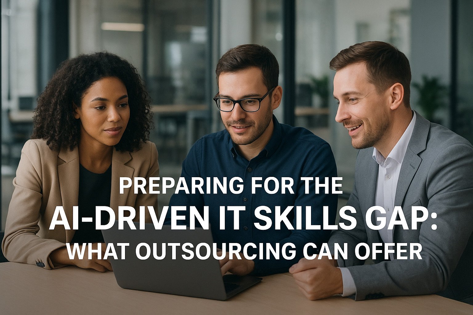 Featured image for article: Preparing for the AI-Driven IT Skills Gap: What Outsourcing Can Offer
