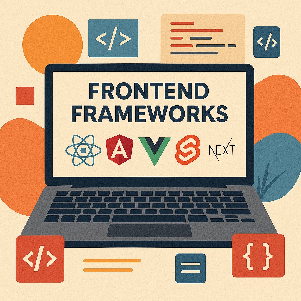 Featured image for article: Top Frontend Frameworks in 2025