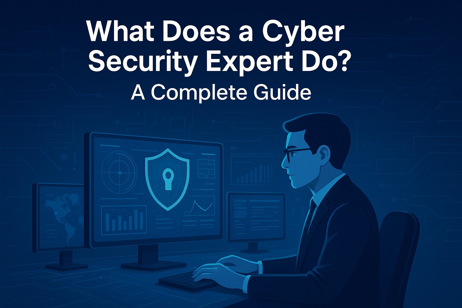 Featured image for article: What Does a Cyber Security Expert Do? A Complete Guide