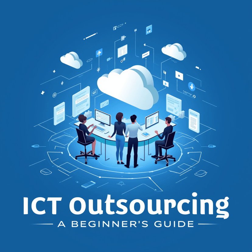 Featured image for article: What Is ICT Outsourcing? A Beginner's Guide