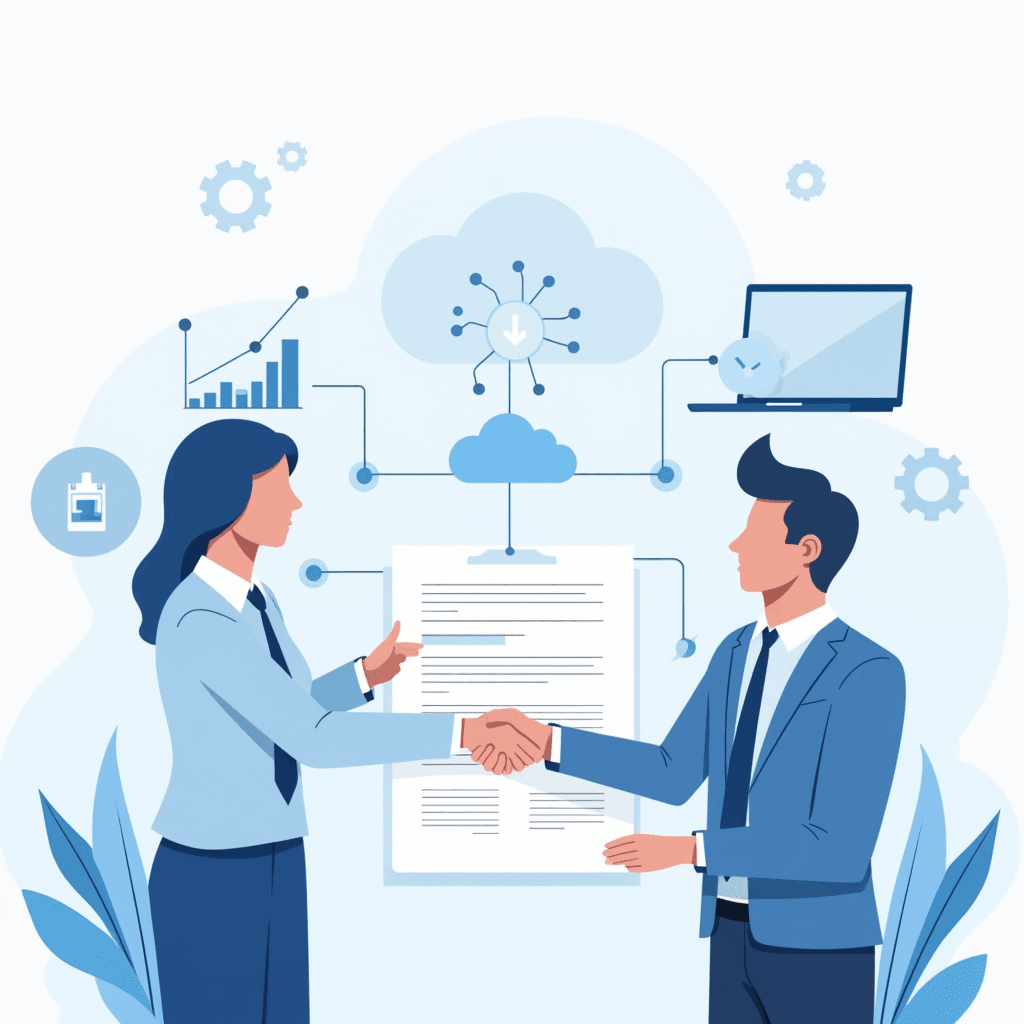 Featured image for article: So wählen Sie einen IKT -Outsourcing -Partner aus