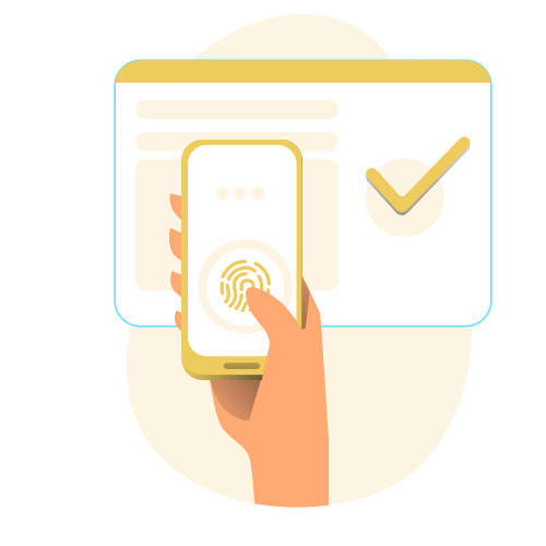 Man in orange and black vest wearing white helmet holding yellow and black power tool